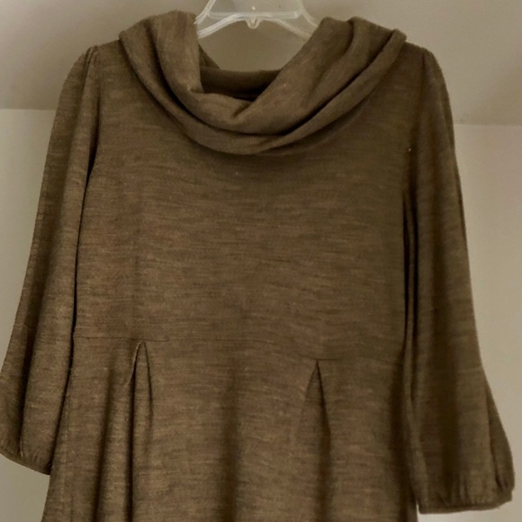 AB Studio Cowl Neck Sweater Dress - Picture 3 of 7